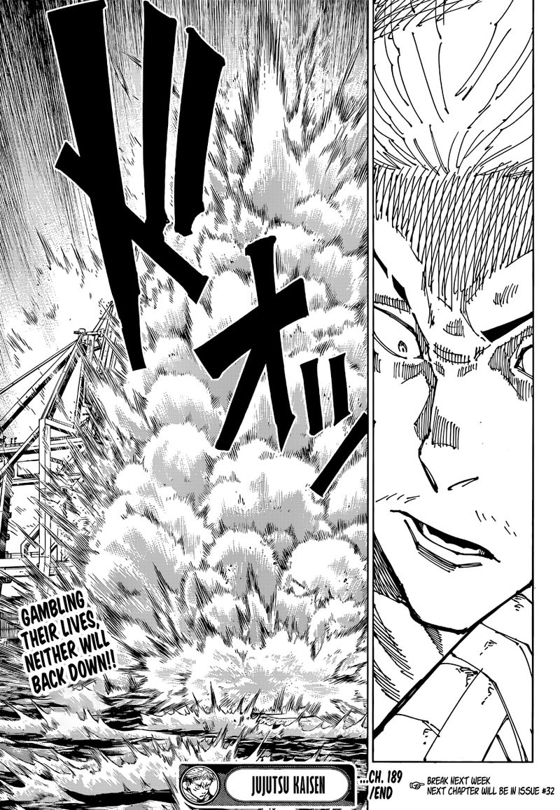 Jujutsu Kaisen Chapter 189 image 18